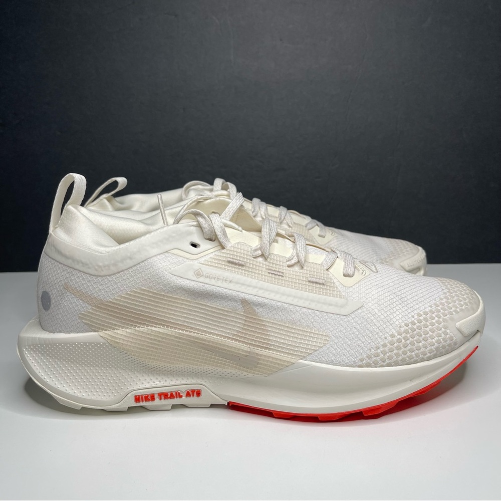 Nike React Pegasus Trail 5 Gore-Tex Sail Picante Red FQ0912-100 Women's Size 9 - Picture 3 of 9